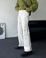GJ5065 Straight Washing Denim (3 colors)