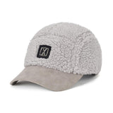 VA スクエアスタッドフリースキャンプキャップ/グレー