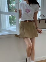 ラブミークロップTシャツ / LOVE ME CROP T-SHIRT WHITE
