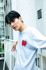 コラボレーション半袖Tシャツ（グレー）I ONE N' ONLY × SSUNDAYY