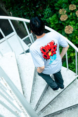 コラボレーション半袖Tシャツ（グレー）I ONE N' ONLY × SSUNDAYY