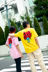 コラボレーション半袖Tシャツ（イエロー）I ONE N' ONLY × SSUNDAYY