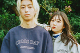 コラボレーションスウェット（ネイビー）I DAYDAY seoul × CrossDressly (6605996851318)